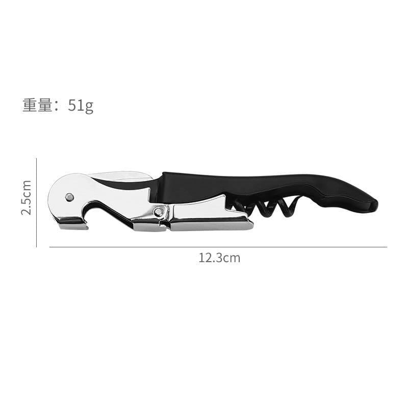 Cork Screw Wine Bottle Opener Stainless Steel