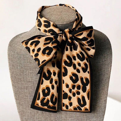 Leopard Print Trendy Collar Scarve
