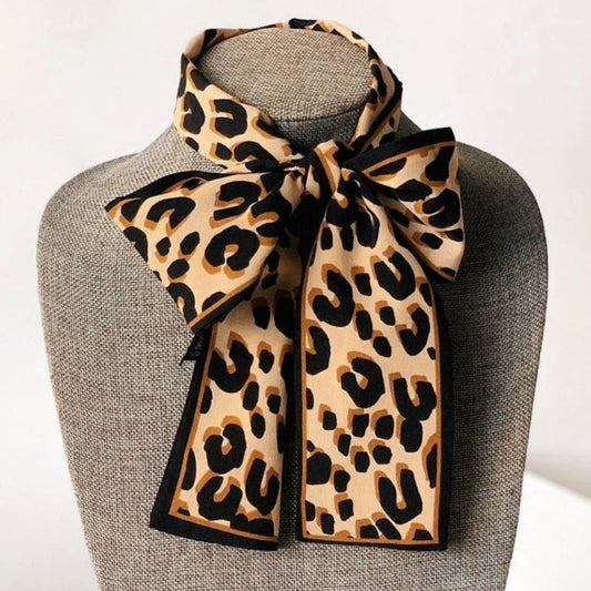 Leopard Print Trendy Collar Scarve