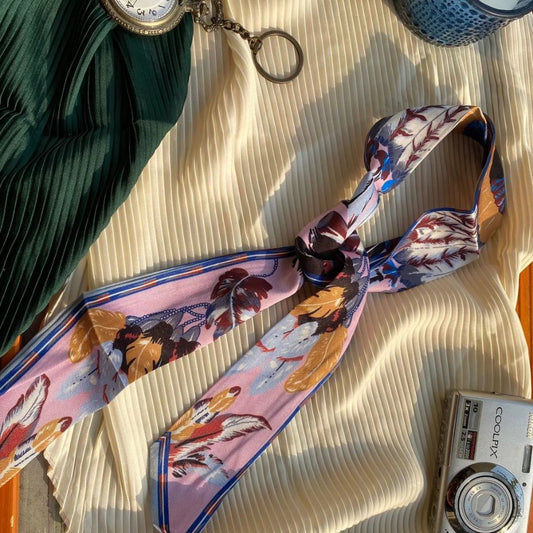 Light Purple Mix Collar Scarve
