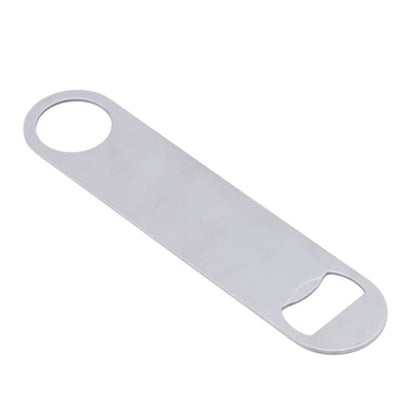 Flat Bottle Cap Opener Remover Stainless Steel
